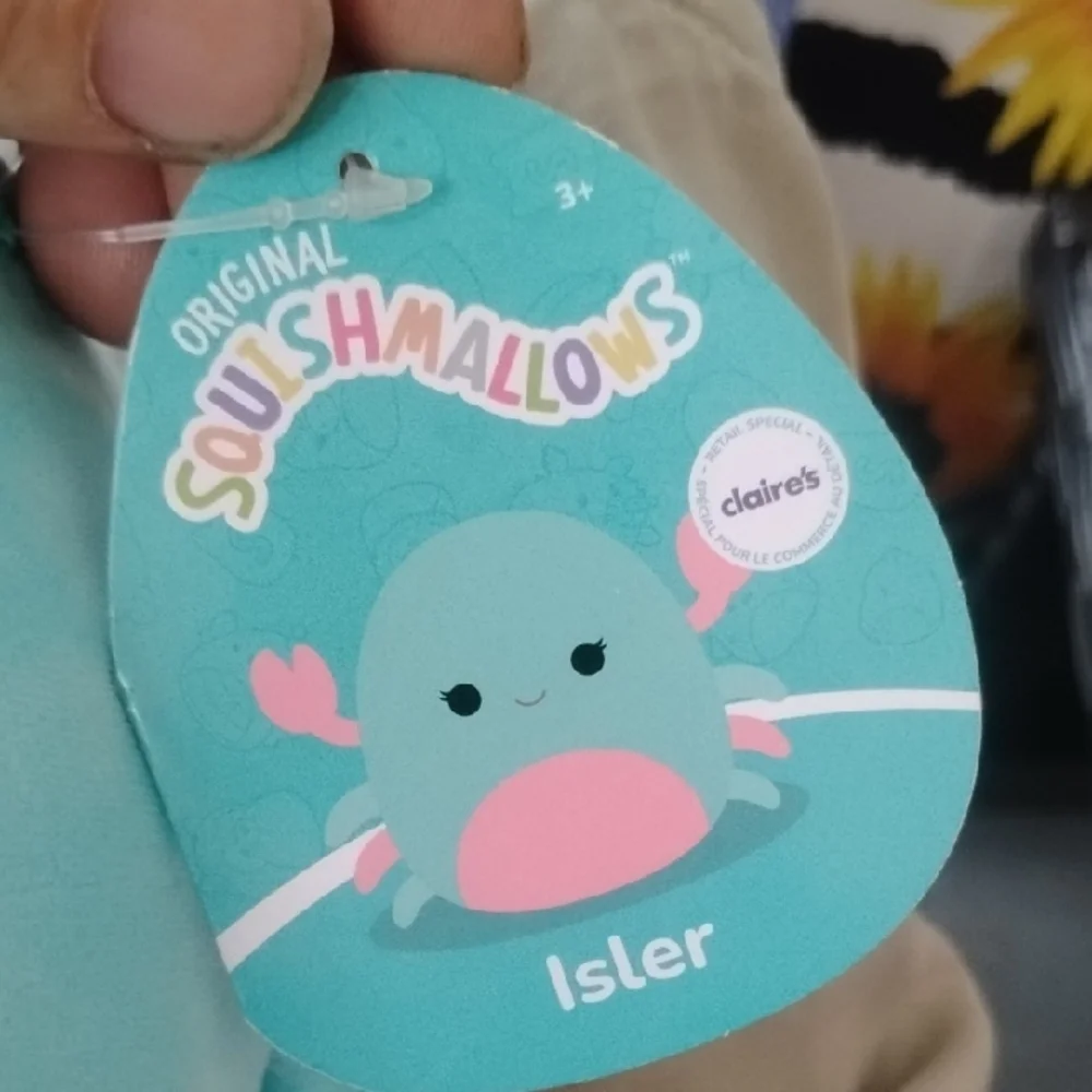 Squishmallows Isler Pink And Blue Crab